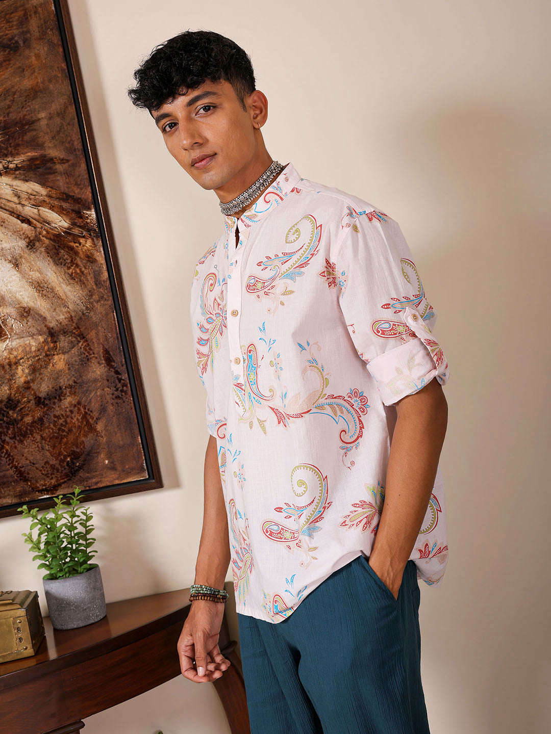 Shop Men Printed Shirt Online.