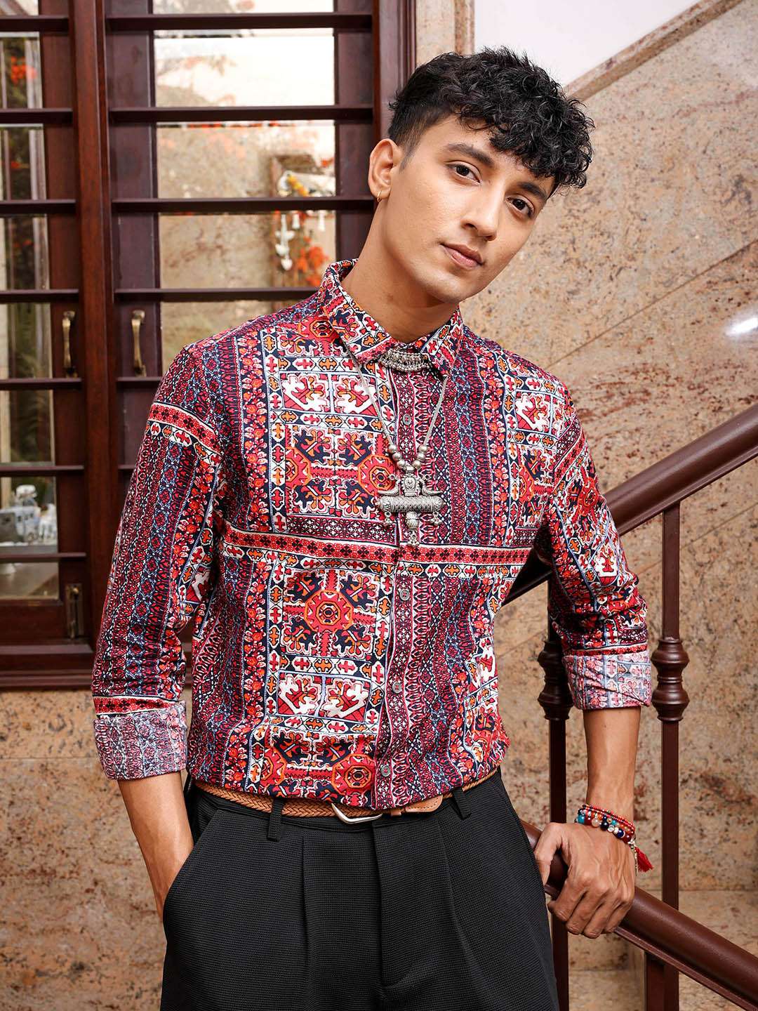 Shop Men Printed Shirt Online.