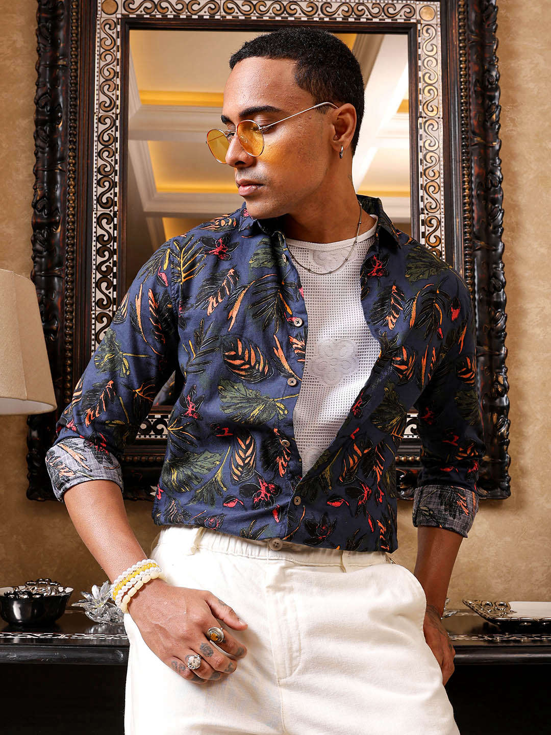 Shop Men Printed Shirt Online.