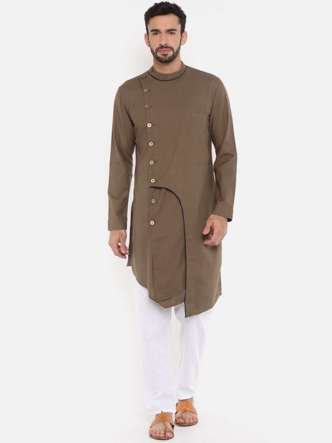 Shop Men Long Trail Kurta Online.