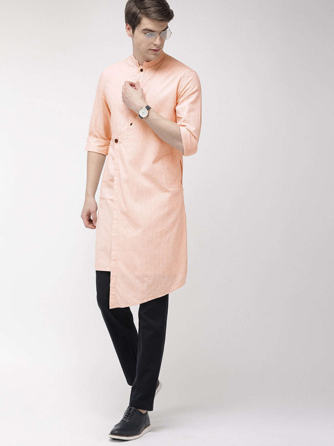 Shop Men Long Length Kurta Online.