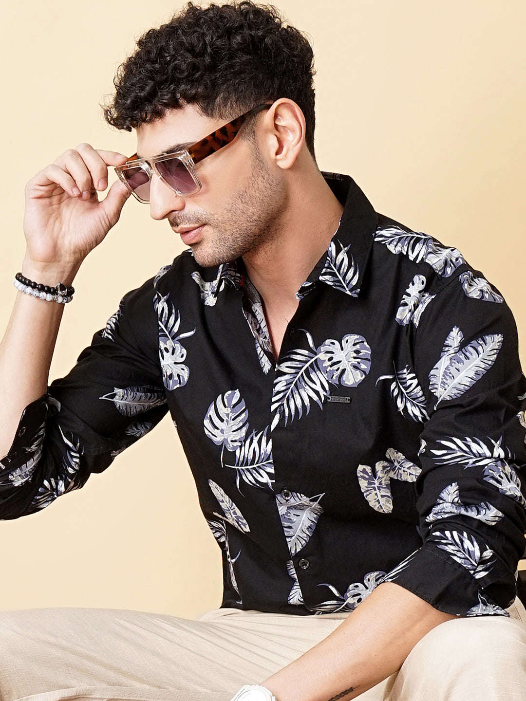 Shop Men Printed Casual Shirt Online.