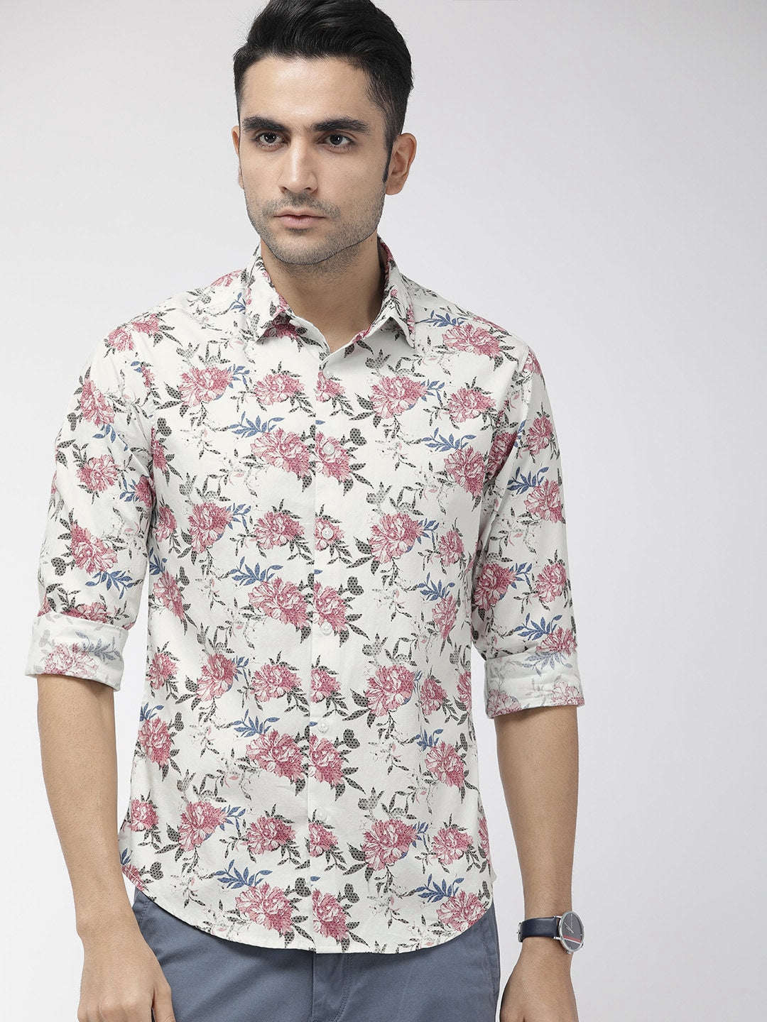 Shop Men Printed Casual Shirt Online.