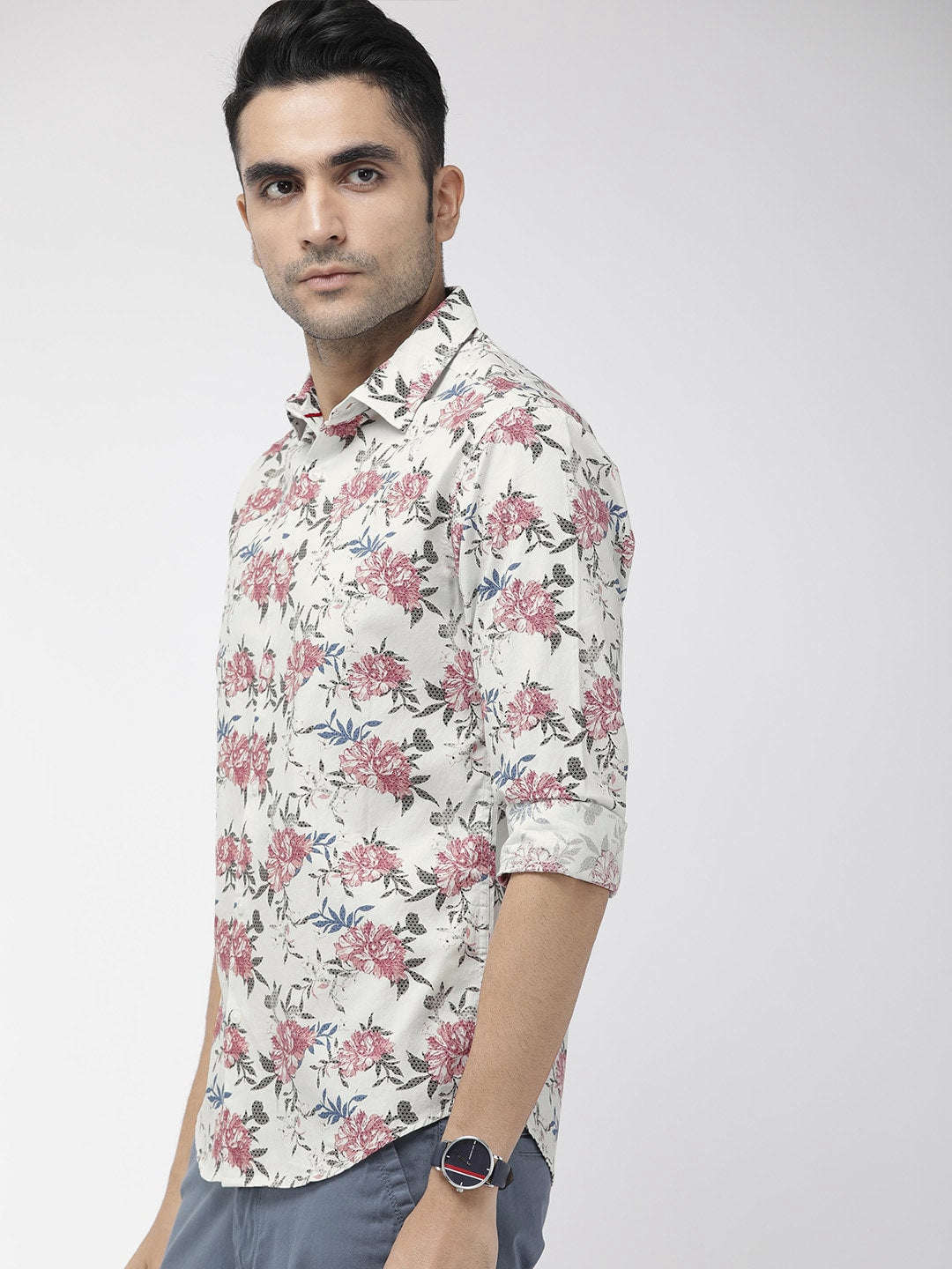 Shop Men Printed Casual Shirt Online.