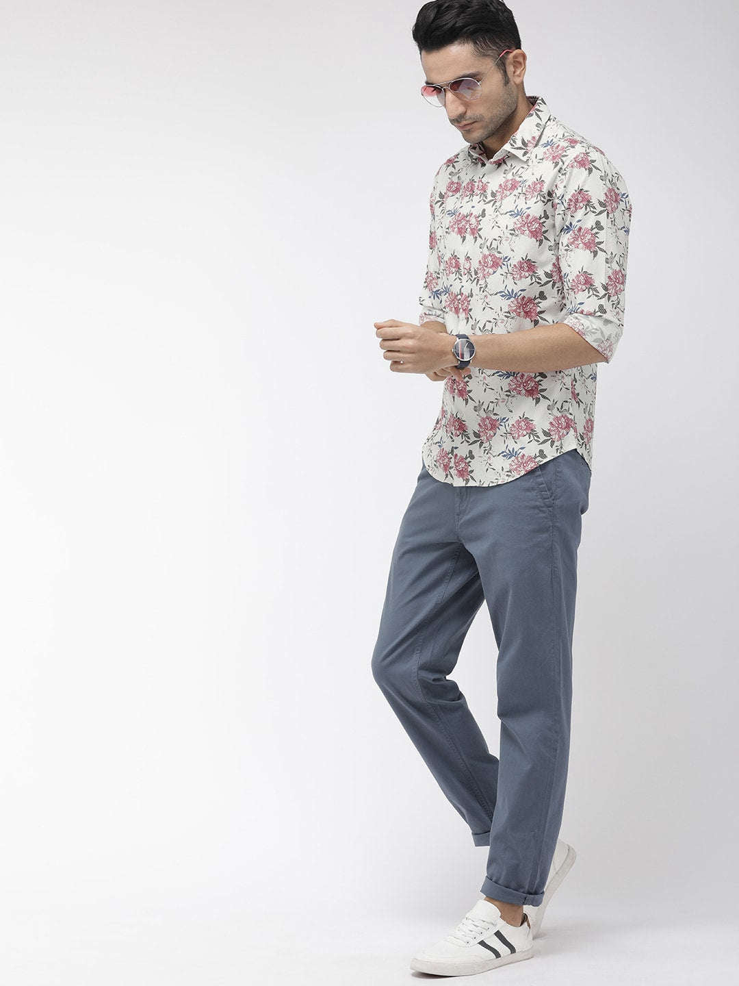 Shop Men Printed Casual Shirt Online.