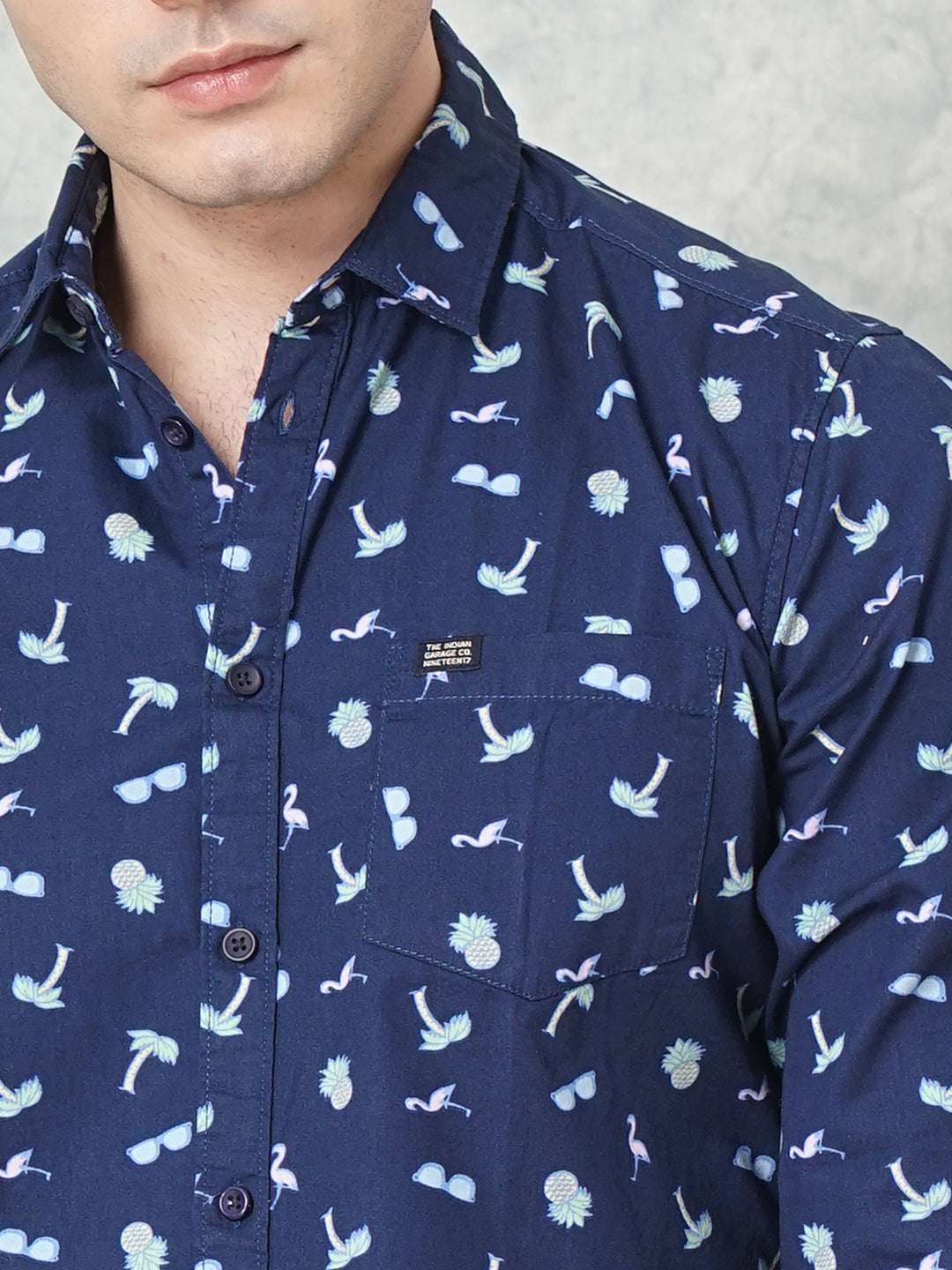 Shop Men Printed Casual Shirt Online.