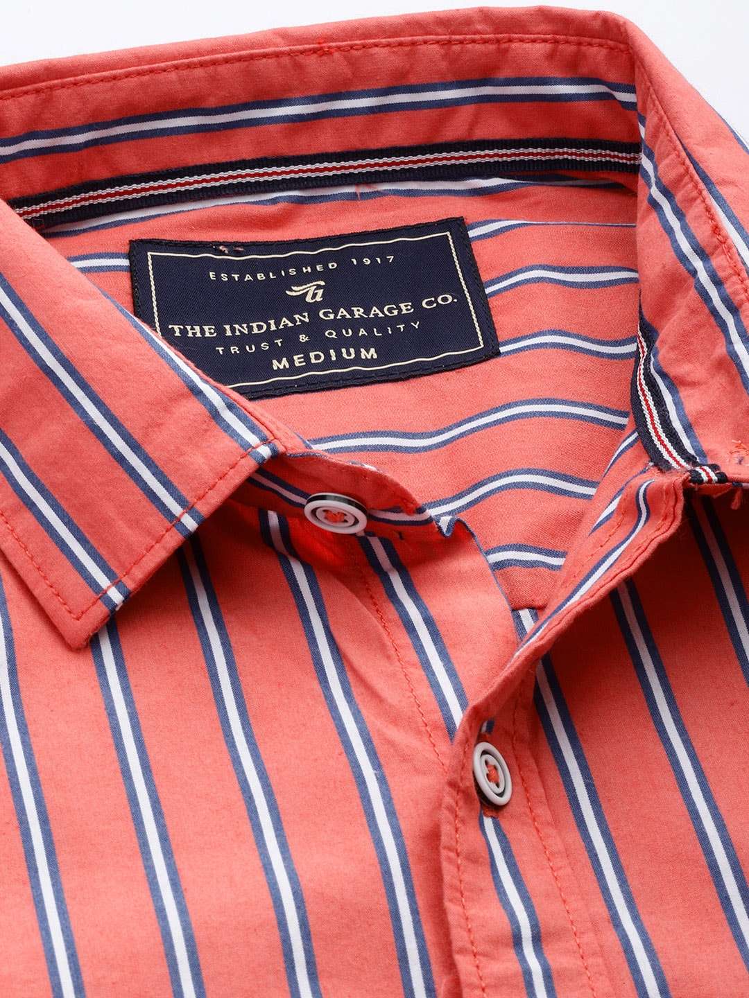 Shop Men Striped Casual Shirt Online.