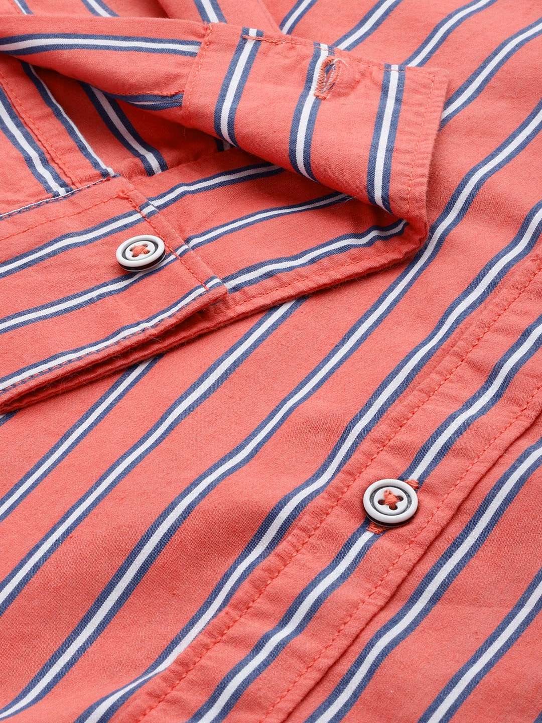 Shop Men Striped Casual Shirt Online.