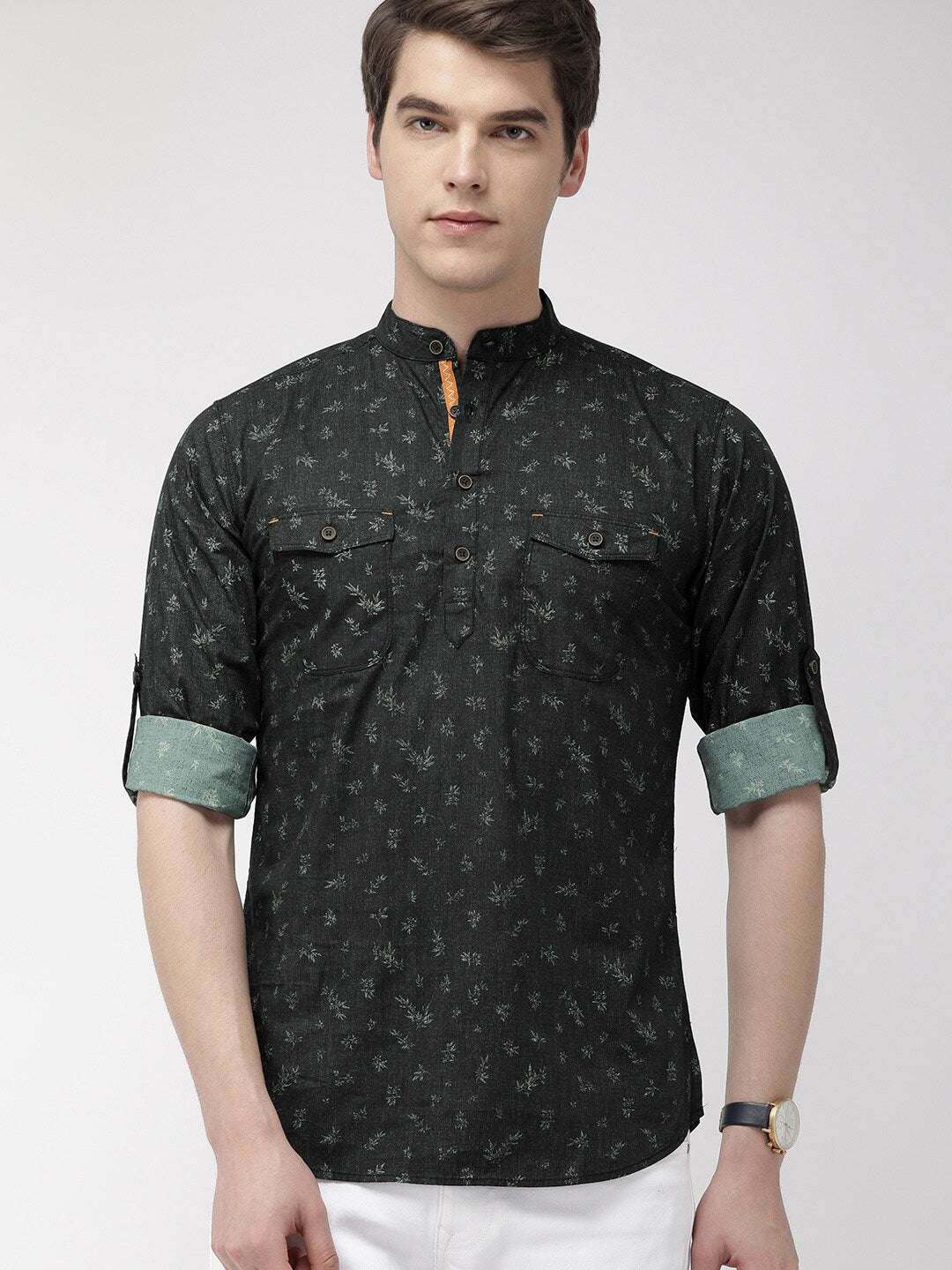 Shop Men Kurta Length Short Online.