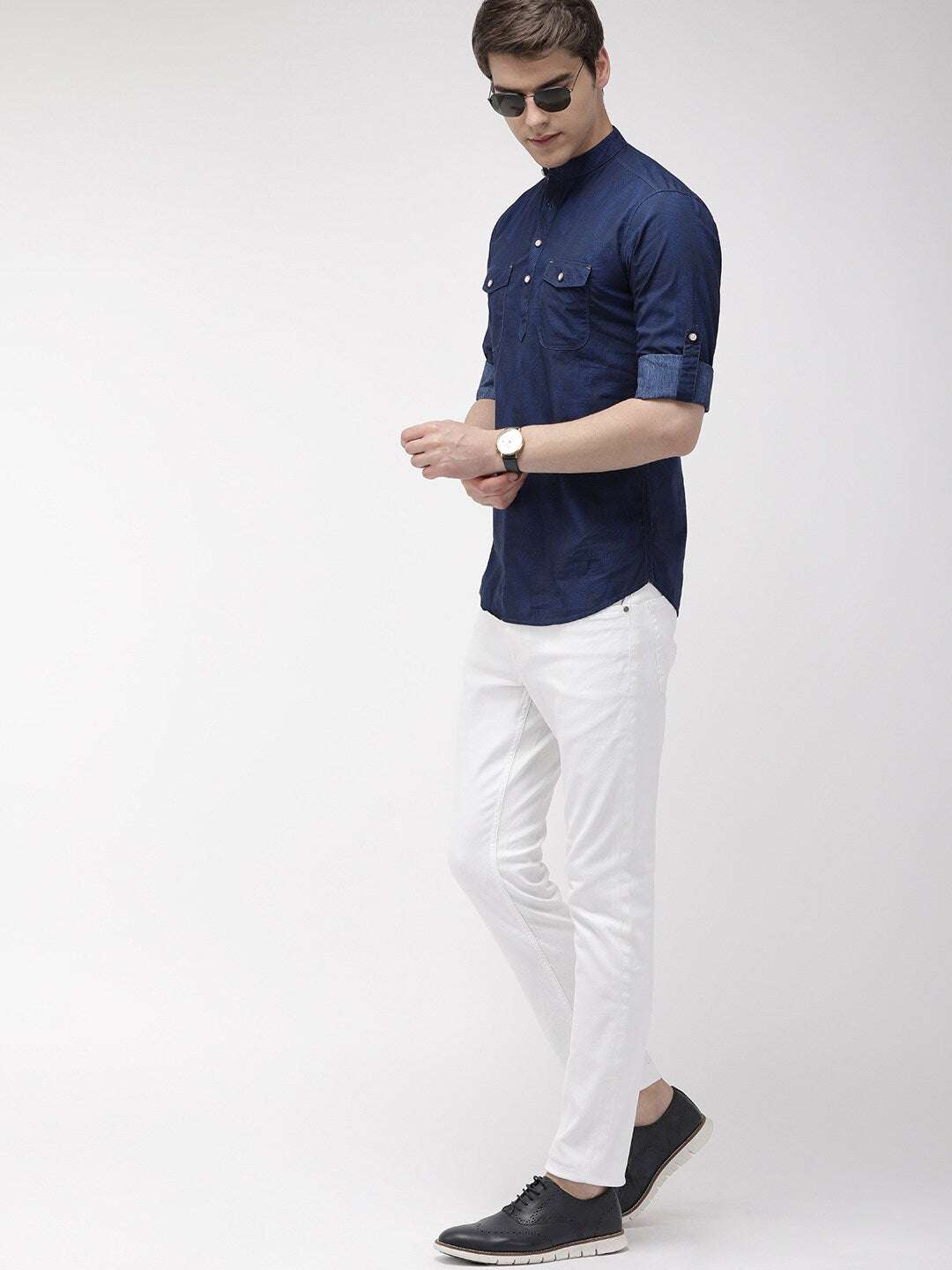 Shop Men Kurta Length Short Online.