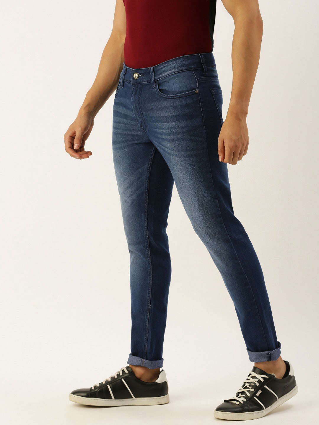 Shop Men Regular Jeans Online.