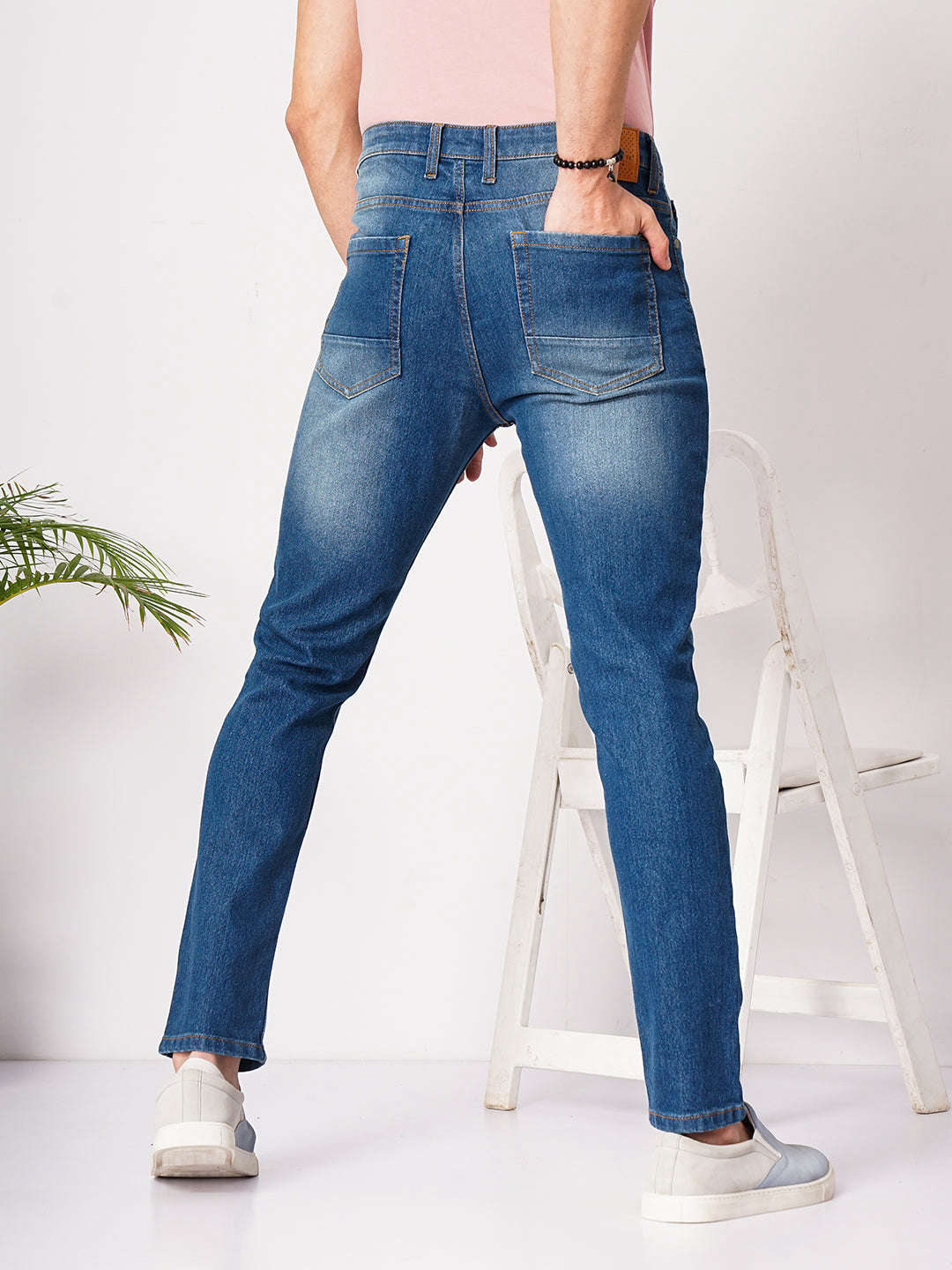 Shop Men Regular Jeans Online.