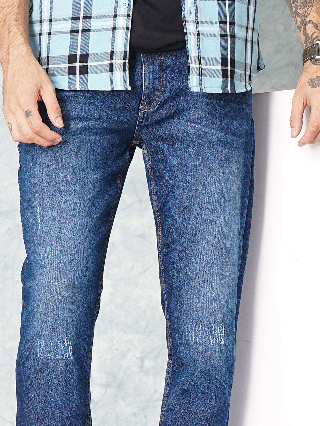 Shop Men Regular Jeans Online.