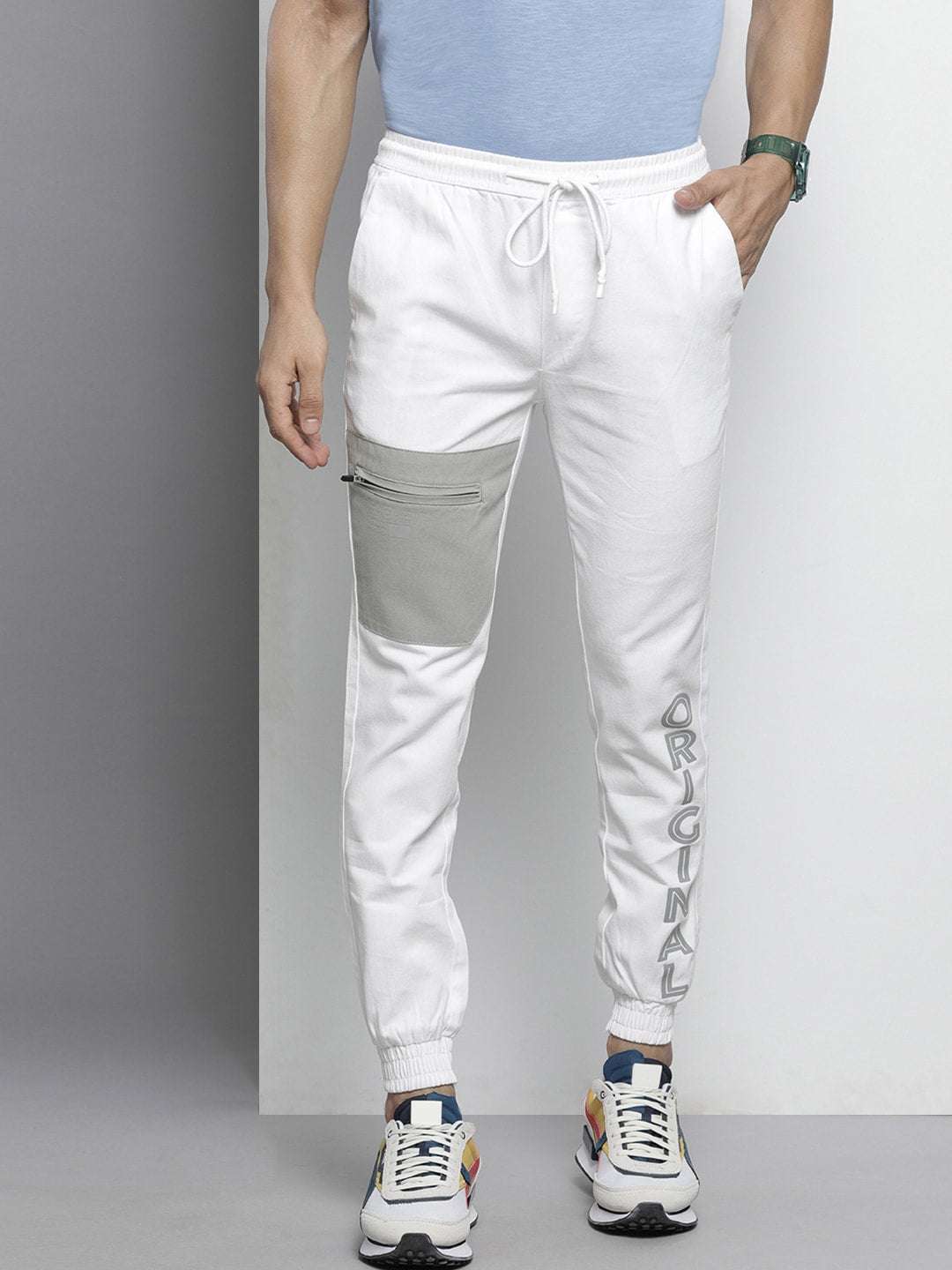 Shop Men Jogger Colorblock Online.