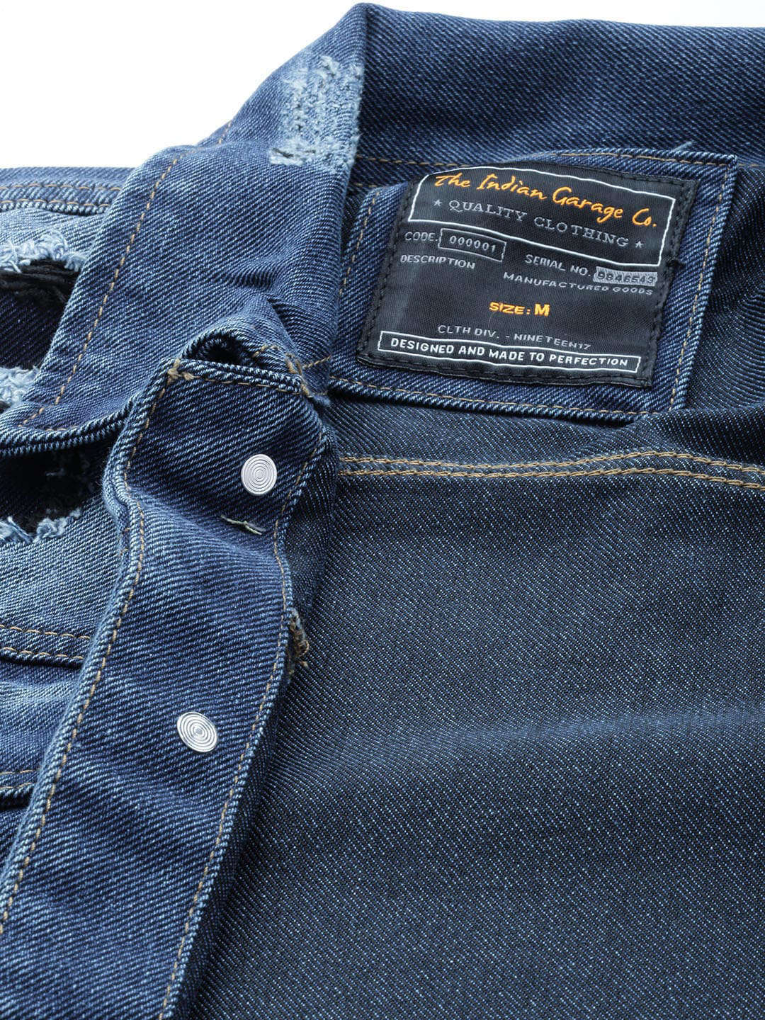 Shop Men Denim Trucker Jacket Online.