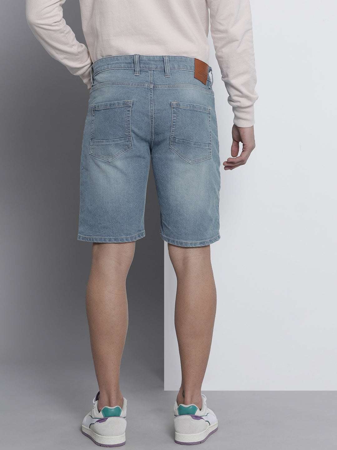 Shop Men Denim Shorts Online.