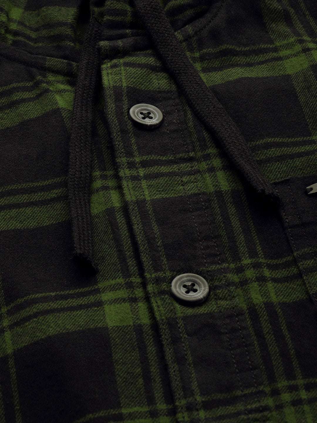 Shop Men Plaid Overshirt Online.