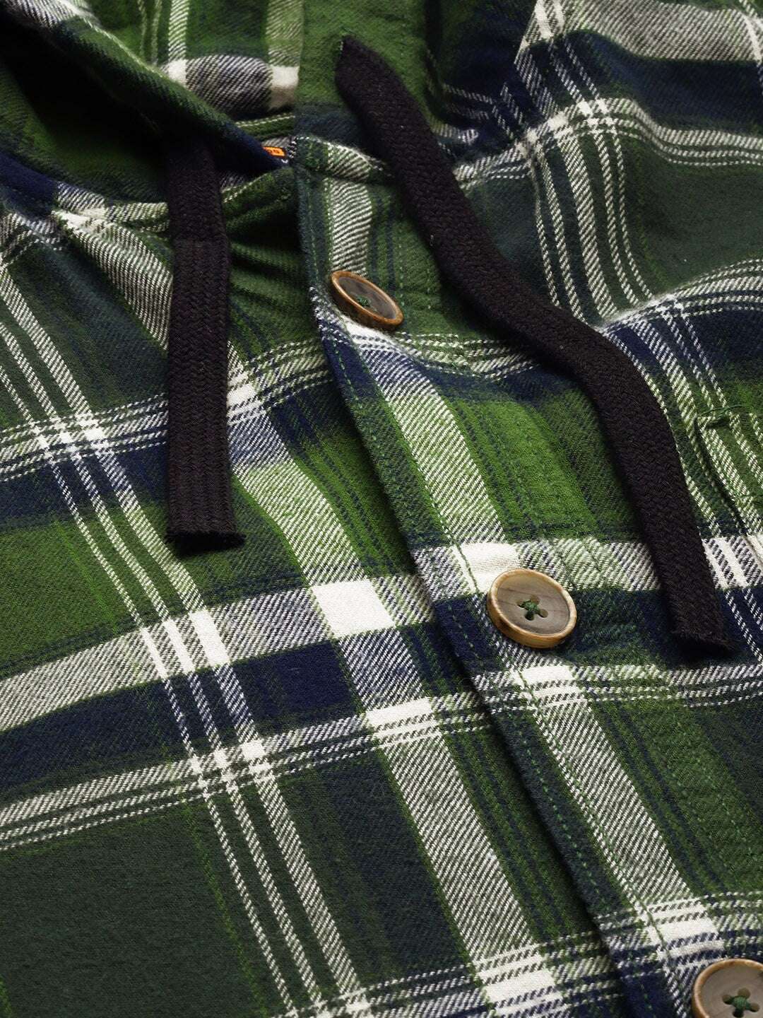 Shop Men Plaid Overshirt Online.