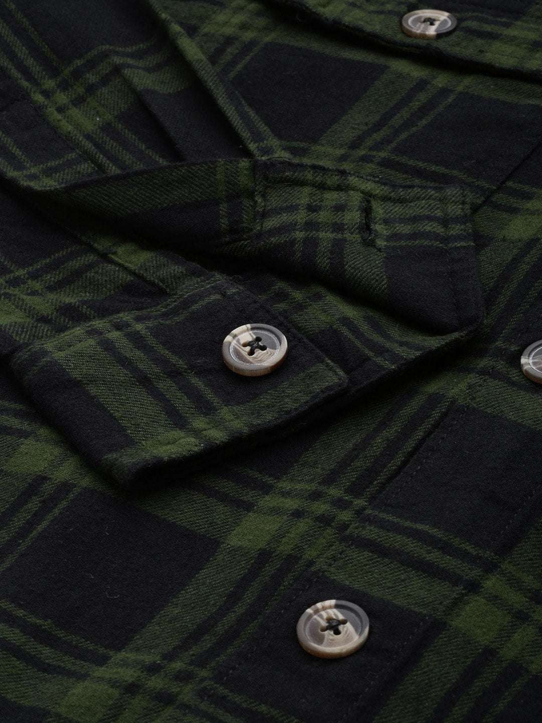 Shop Men's Checked Regular Fit Shirt Online.