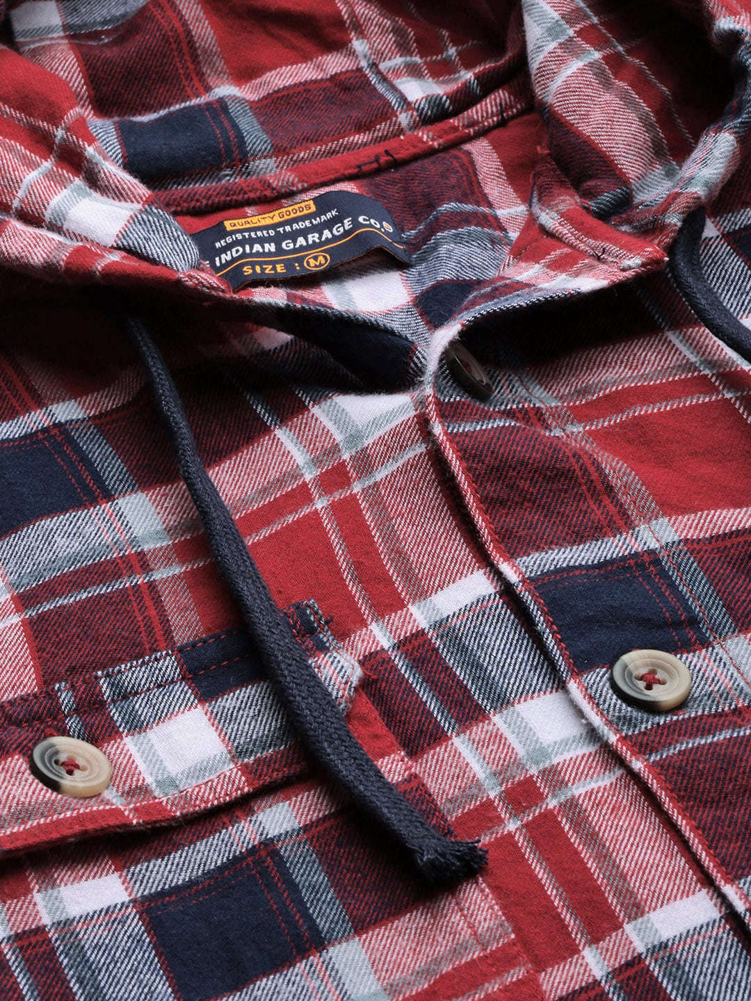 Shop Men's Checked Regular Fit Shirt Online.