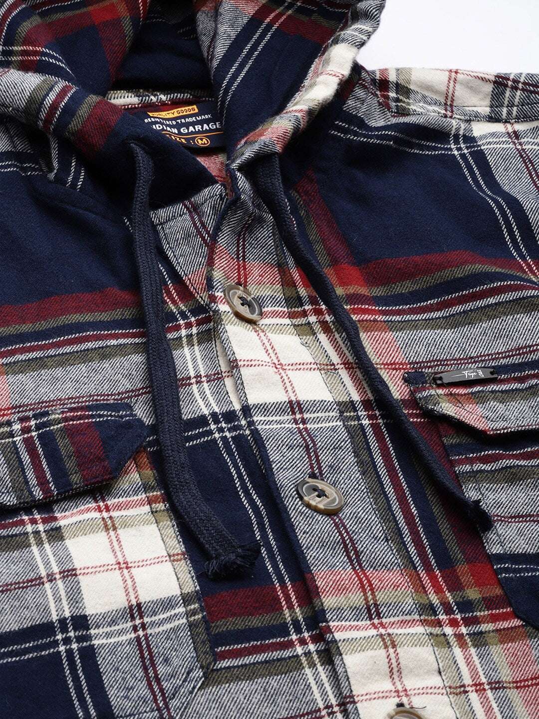 Shop Men's Checked Regular Fit Shirt Online.