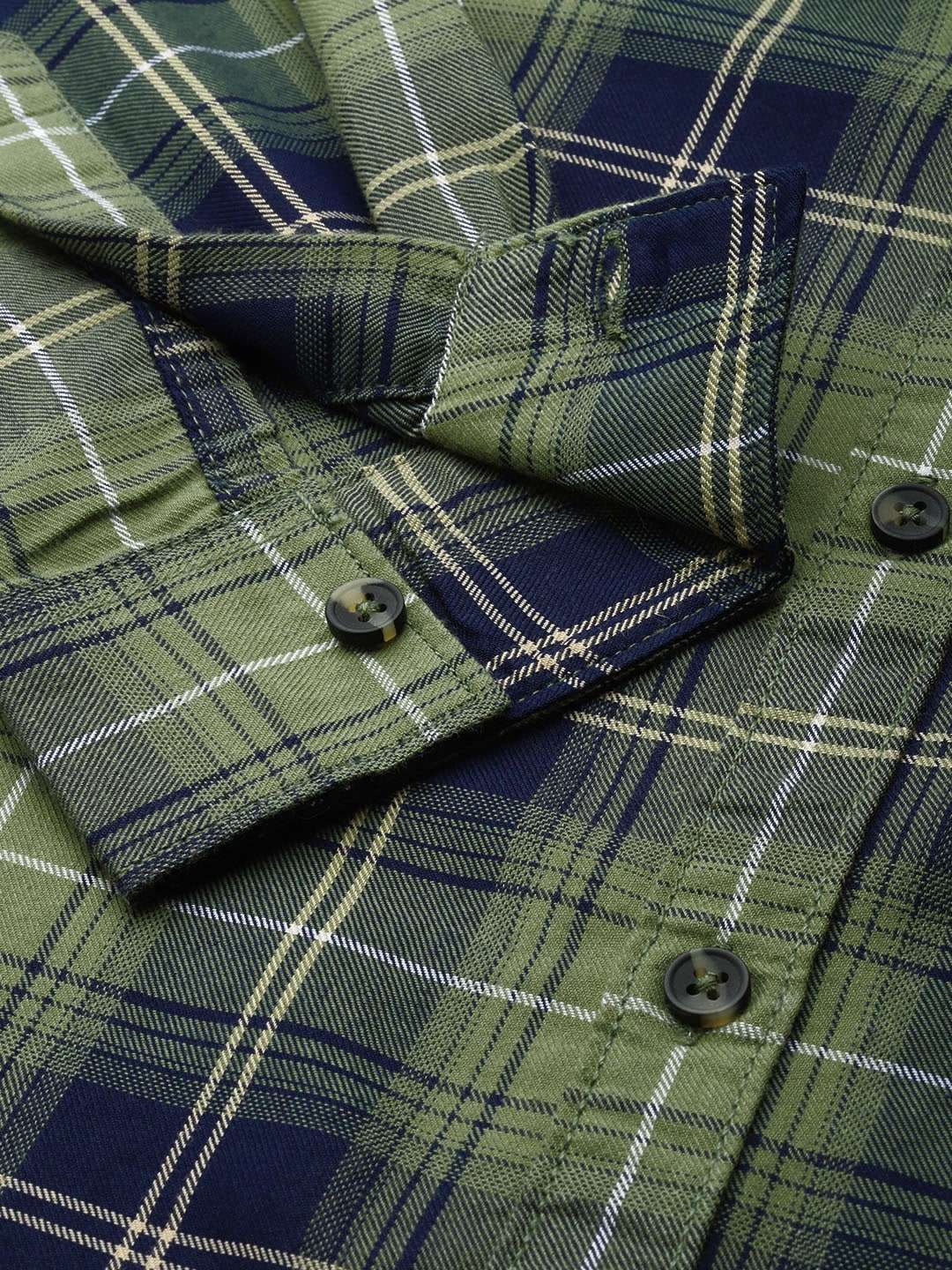 Shop Men Checked Shirt Online.