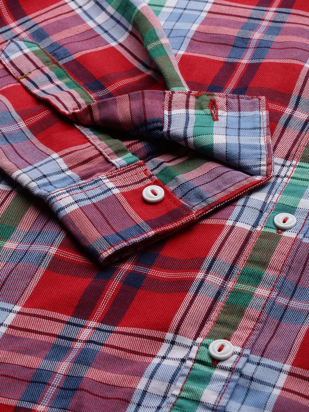 Shop Men Checked Shirt Online.