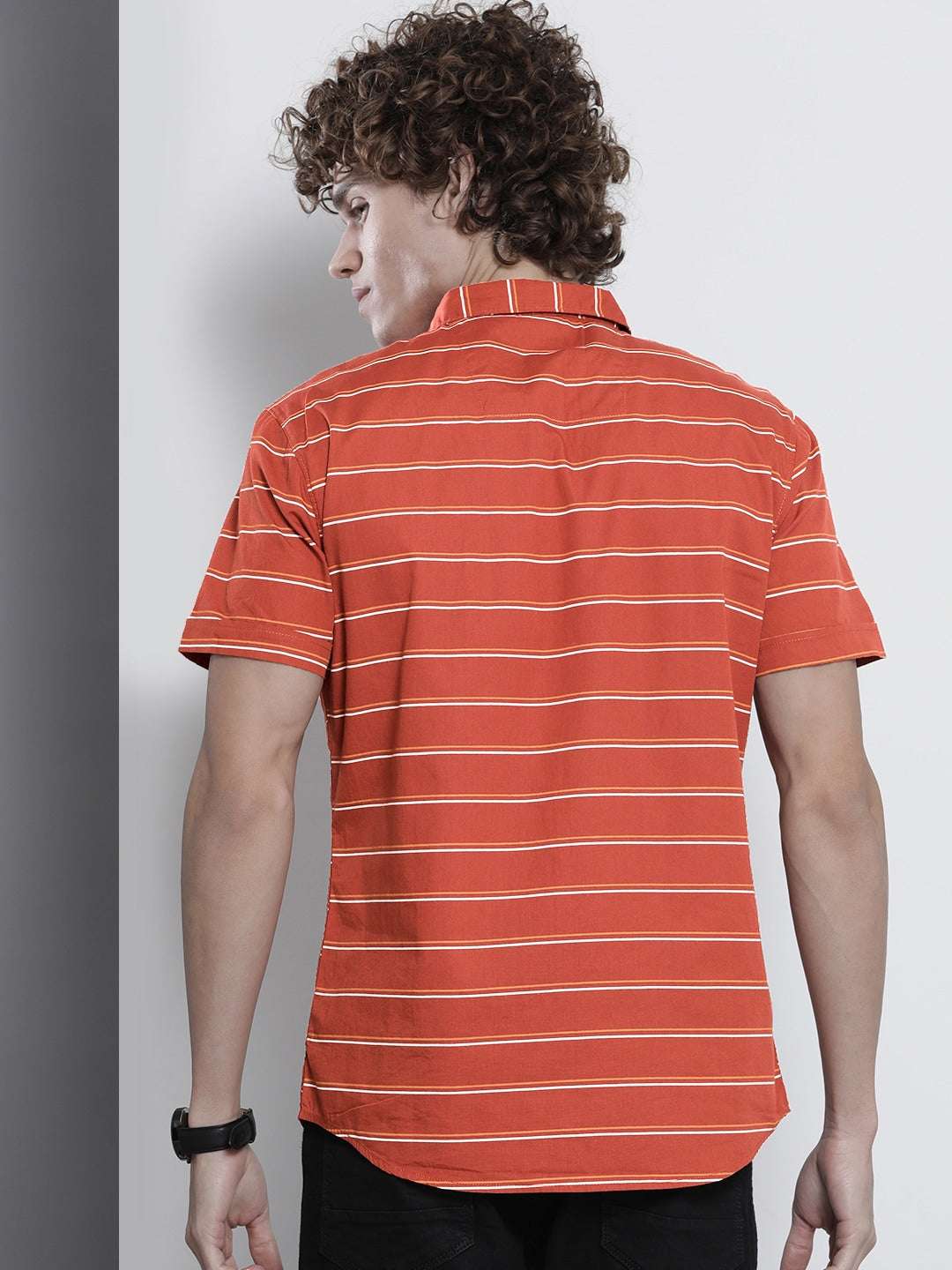 Shop Men Casual Striped Shirt Online.