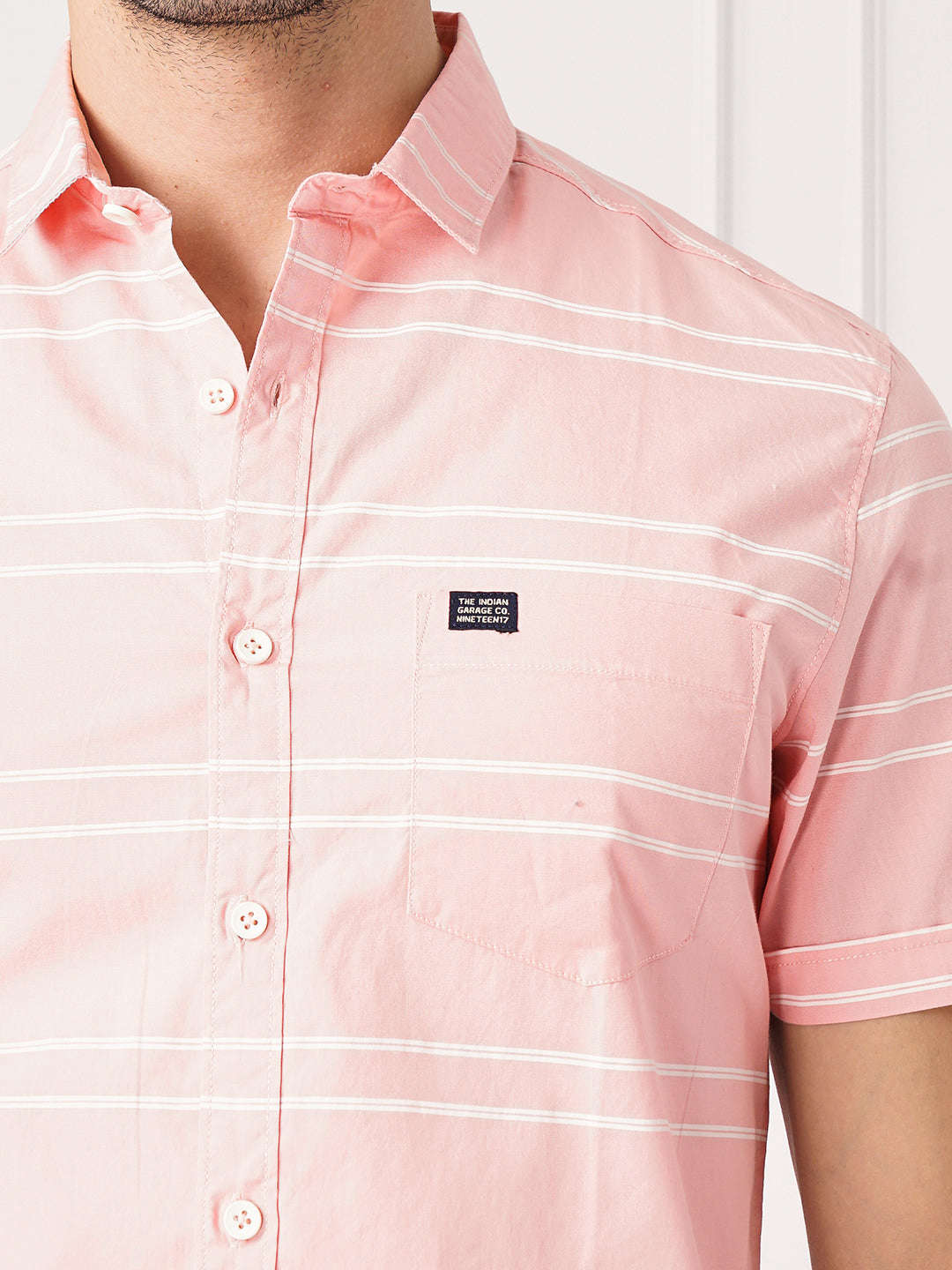 Shop Men Striped Casual Shirt Online.