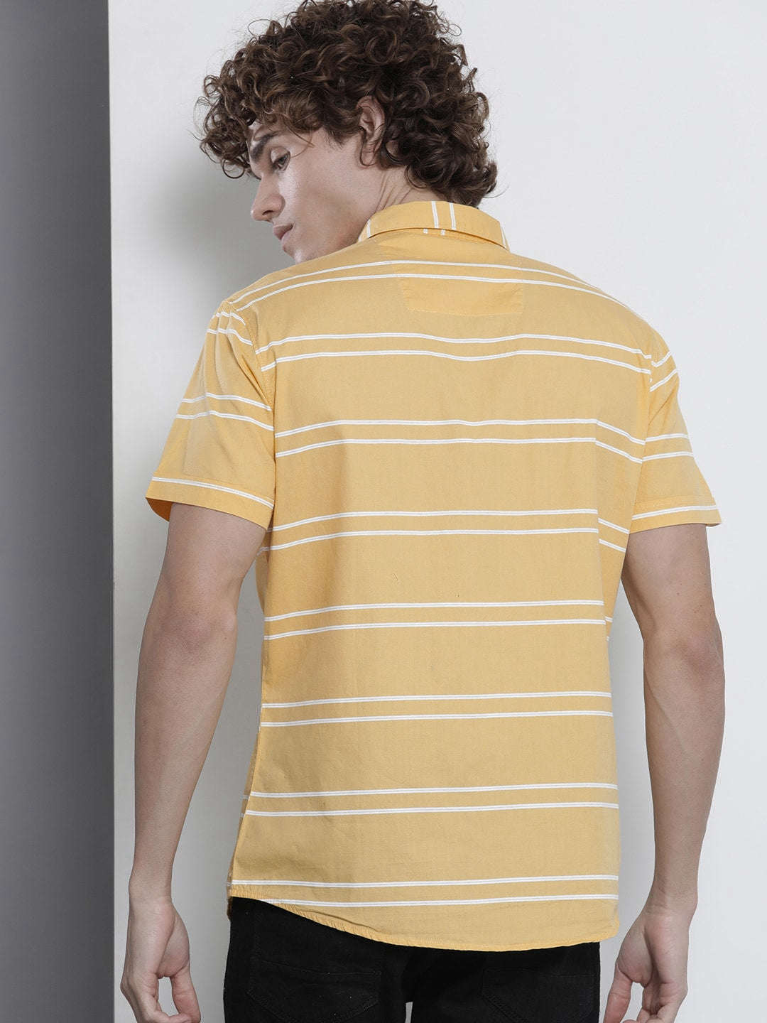 Shop Men Striped Casual Shirt Online.