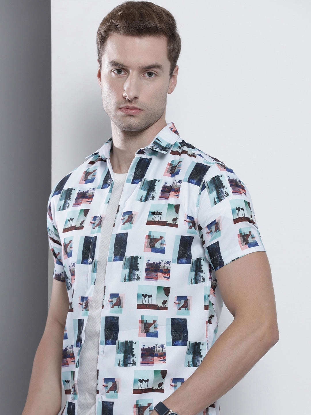 Shop Men Printed Shirt Online.