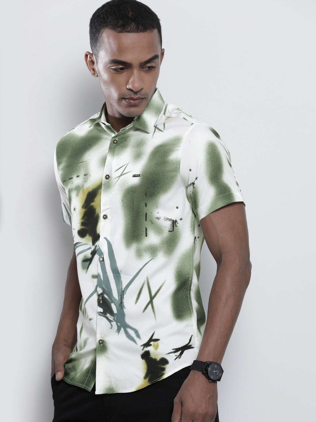 Shop Men Printed Shirt Online.