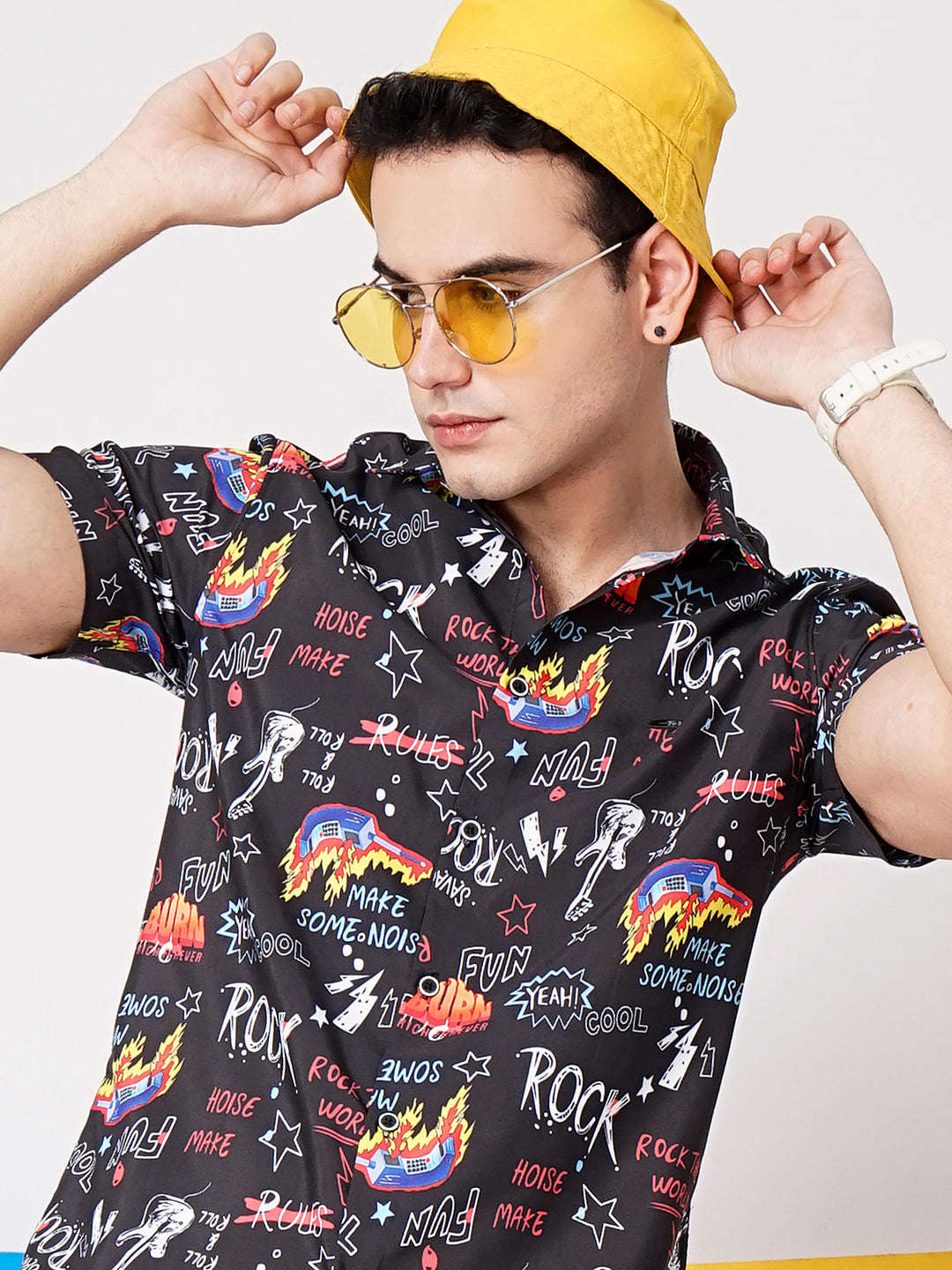 Shop Men Printed Shirt Online.