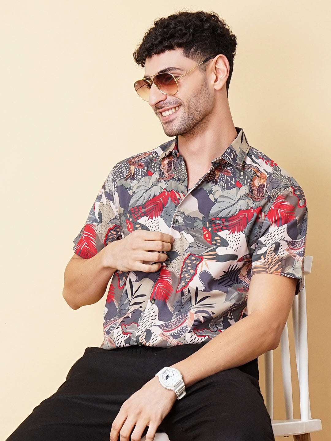 Shop Men Printed Shirt Online.