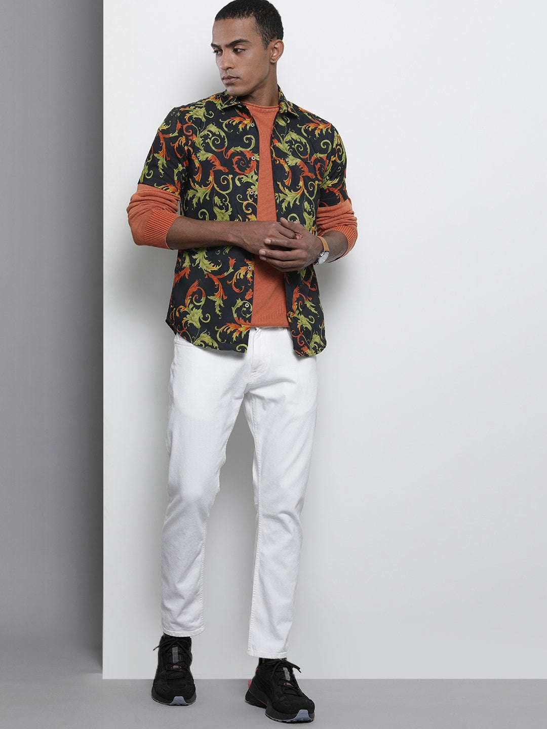 Shop Men Printed Shirt Online.