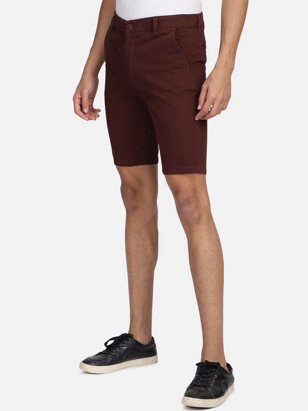 Shop Men Solid Casual Shorts Online.