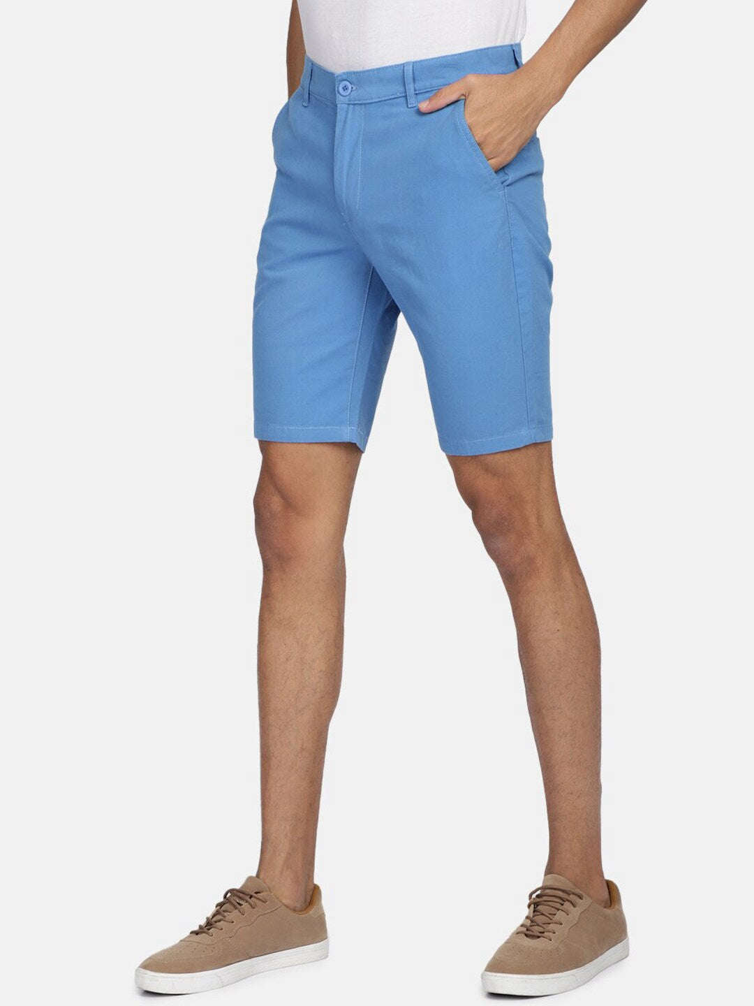 Shop Men Solid Casual Shorts Online.