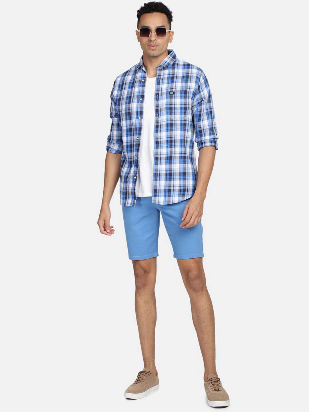 Shop Men Solid Casual Shorts Online.