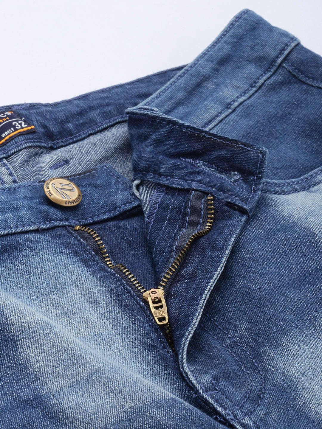 Shop Men Distressed Slim Jeans Online.