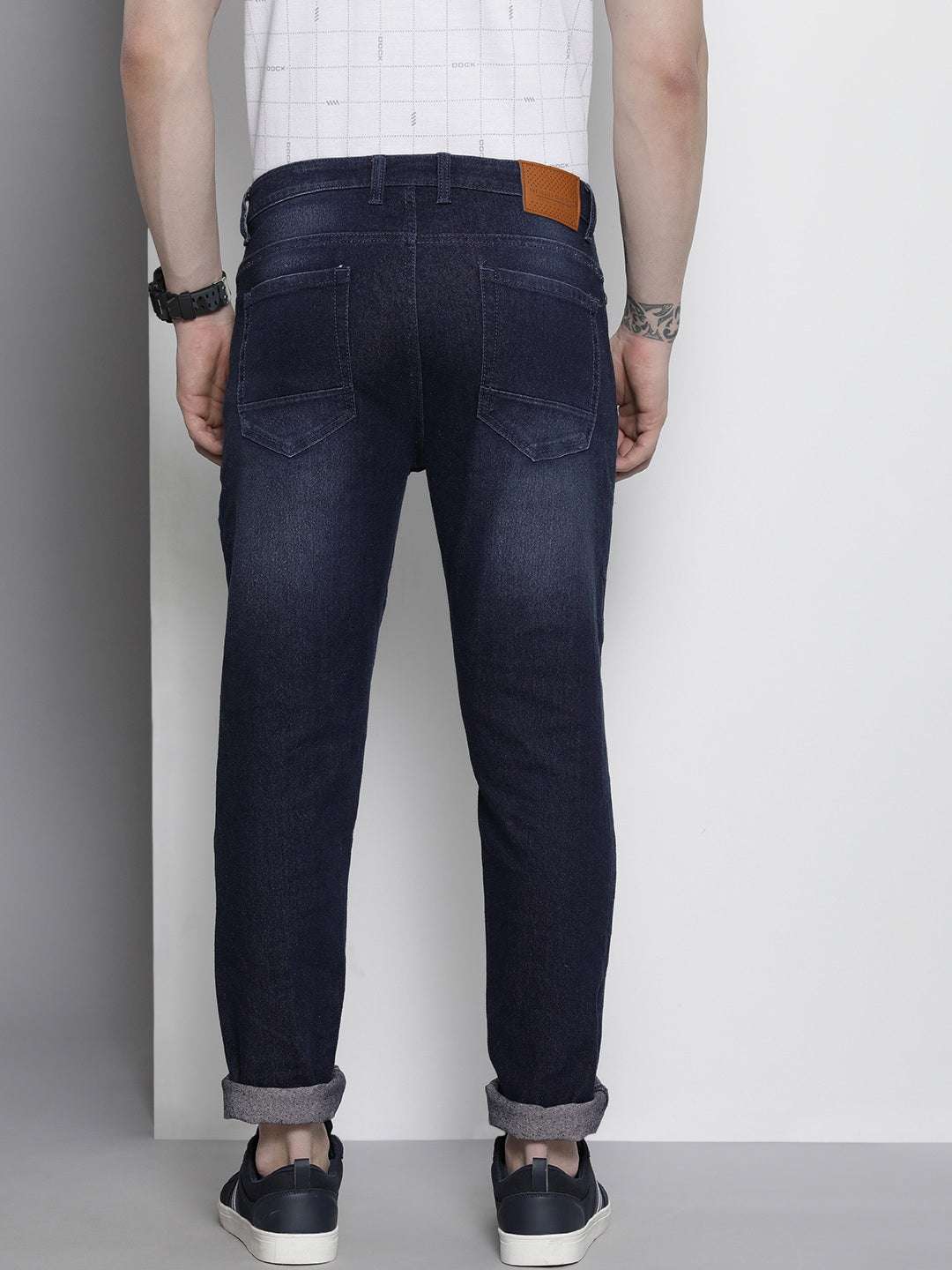 Shop Men Distressed Jeans Online.