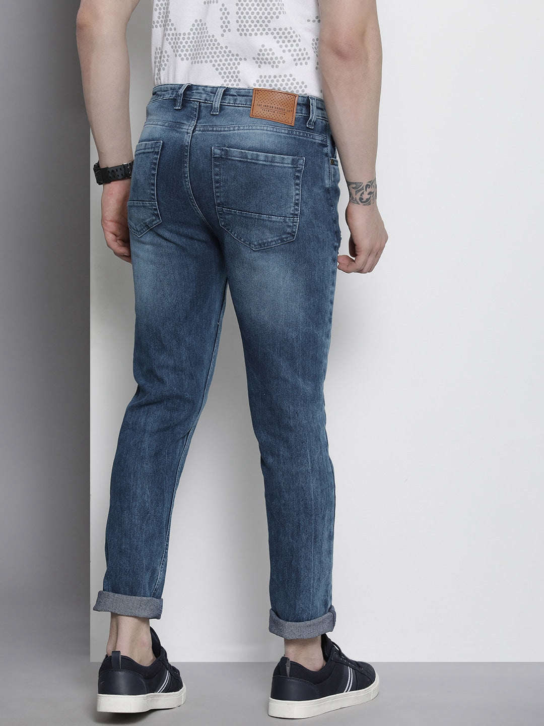 Shop Men Distress Slim Fit Jeans Online.