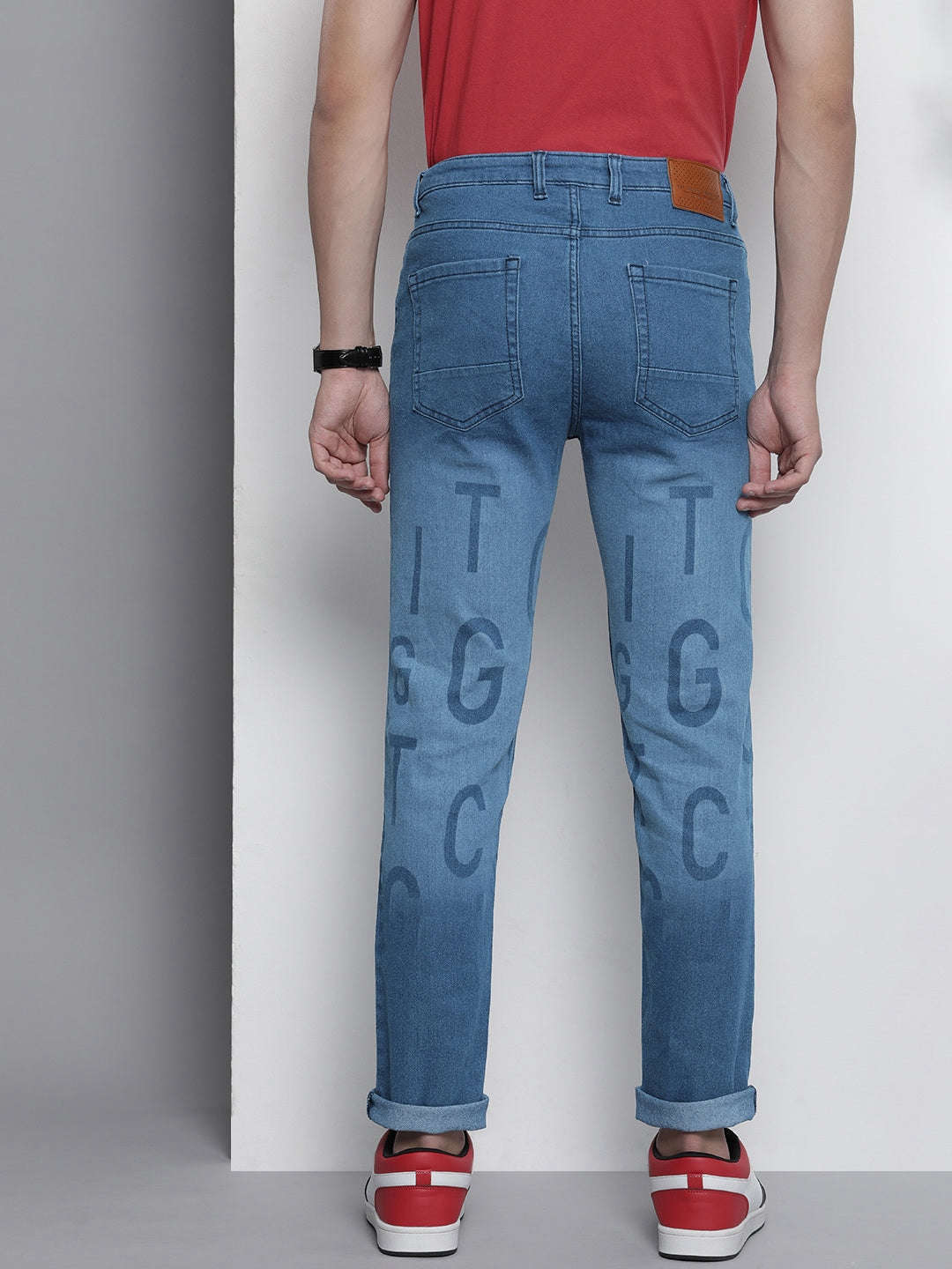 Shop Men Distress Slim Fit Jeans Online.