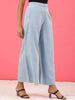 Shop Women High Waist Denim Flare Pant Online.