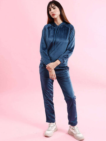 Shop Women Hooded Co-Ord Set Online.