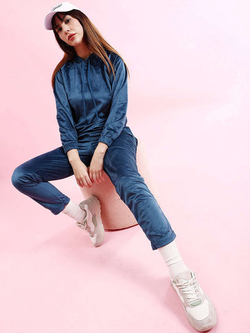Shop Women Hooded Co-Ord Set Online.