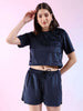 Shop Women Solid Co-ord Set Online.