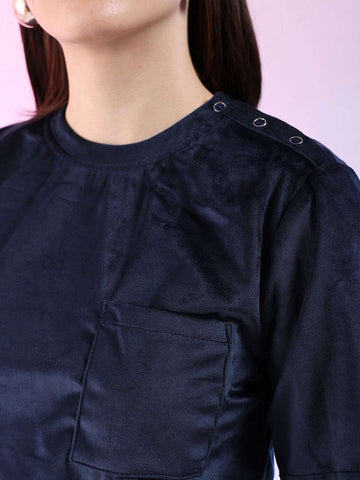 Shop Women Solid Co-ord Set Online.