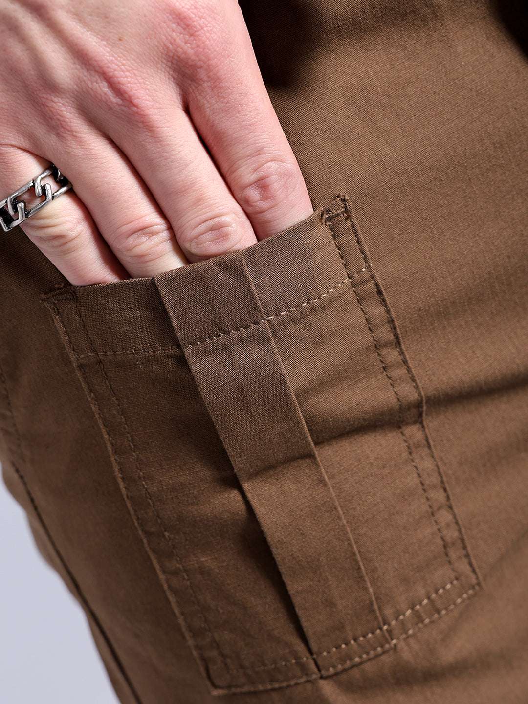 Shop Men Solid Trouser Online.