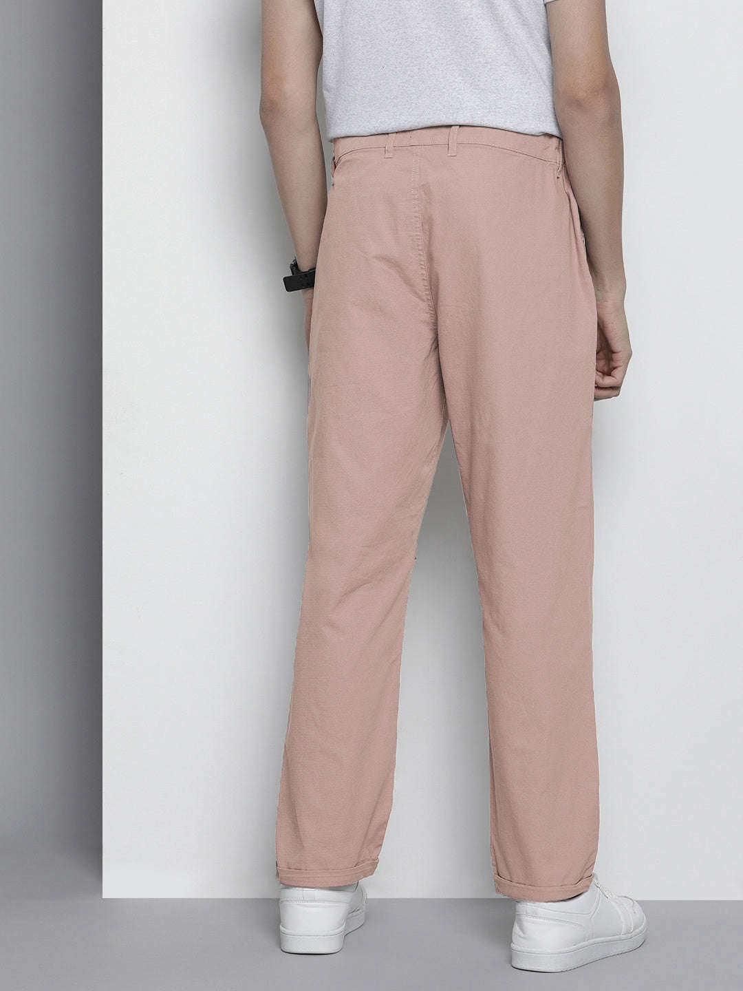 Shop Men Solid Trouser Online.