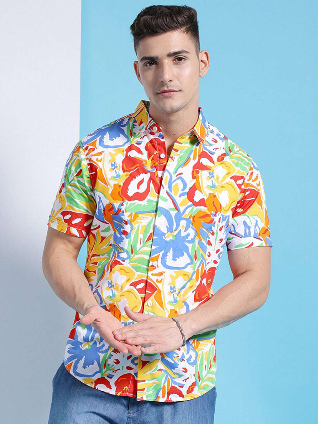 Shop Men Printed Shirt Online.